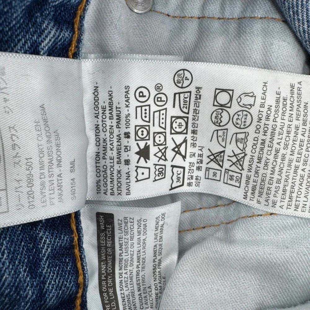 Levi's 505 Regular Fit Jeans Mens 32x30 Blue Medium Wash Straight Leg Denim